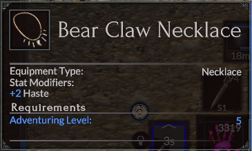 Bear Claw Necklace